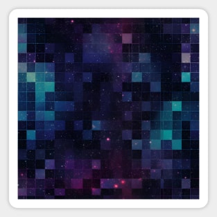 Limitless Void - Infinite Space Seamless Pattern Magnet